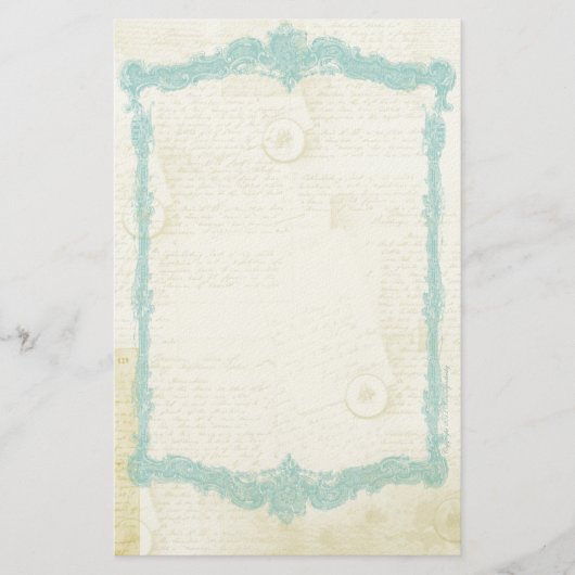 ジェーン調整のAustenの刺激を受けたな文房具 便箋 (正面)