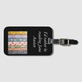 ジェーン・アウステン読と一緒に過ごしたい ラゲッジタグ