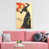 ジェーン・アヴリル1 キャンバスプリント (インサイチュ (リビング))