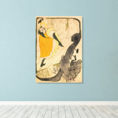 ジェーン・アヴリルbyアンリ・ド・トゥールーズ・ロートレック キャンバスプリント (インサイチュ (ウッドフロア))