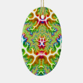 ジェーン～イースター卵～色数々ののフラクタル～ セラミックオーナメント (右)
