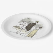 ジェーン·オン·ウマーシュ-ジェーン·オーステン·プライド&偏見 ペーパープレート (アングル)