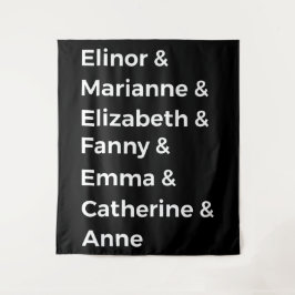 ジェーン・オースティンのヒロインたち I タペストリー