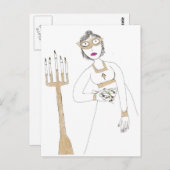 ジェーン・オースティンの不気味な仮面ボール ポストカード