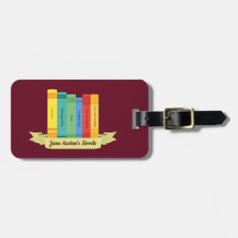 ジェーン・オースティンの小説III ラゲッジタグ