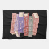 ジェーン・オースティンの小説V キッチンタオル (横)