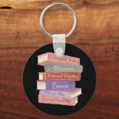 ジェーン・オースティンの小説V キーホルダー (正面)