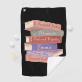 ジェーン・オースティンの小説V ゴルフタオル (インサイチュ)