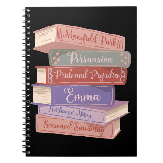 ジェーン・オースティンの小説V ノートブック (正面)