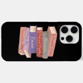 ジェーン・オースティンの小説V Case-Mate iPhoneケース (裏面 (横))