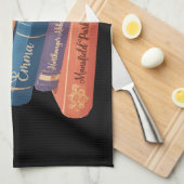 ジェーン・オースティンの小説VII キッチンタオル (四つ折り)