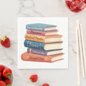 ジェーン・オースティンの小説VII スタンダードランチョンナプキン (インサイチュ)