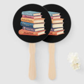 ジェーン・オースティンの小説VII ハンドファン (正面&裏面)