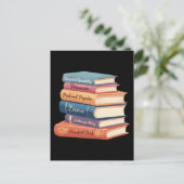 ジェーン・オースティンの小説VII ポストカード (スタンド正面)