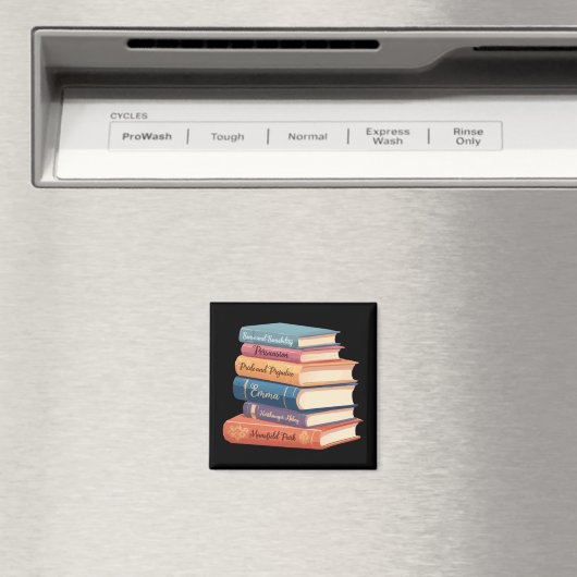 ジェーン・オースティンの小説VII マグネット (インサイチュ (食洗機))