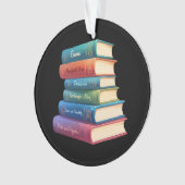 ジェーン・オースティンの小説VIII オーナメント (正面)