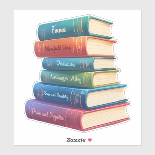 ジェーン・オースティンの小説VIII シール (シート)