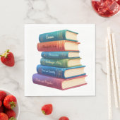 ジェーン・オースティンの小説VIII スタンダードランチョンナプキン (インサイチュ)