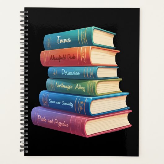 ジェーン・オースティンの小説VIII プランナー手帳 (正面)