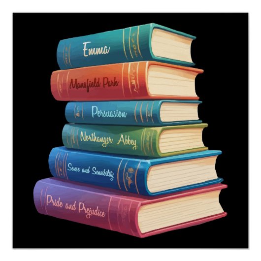ジェーン・オースティンの小説VIII ポスター (正面)