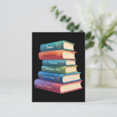 ジェーン・オースティンの小説VIII ポストカード (スタンド正面)