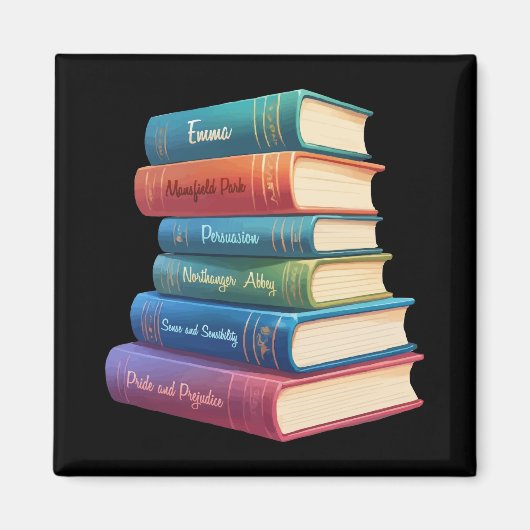 ジェーン・オースティンの小説VIII マグネット (正面)