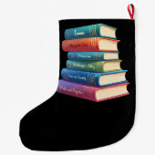 ジェーン・オースティンの小説VIII ラージクリスマスストッキング (裏面)