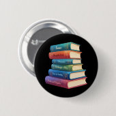 ジェーン・オースティンの小説VIII 缶バッジ (正面&裏面)