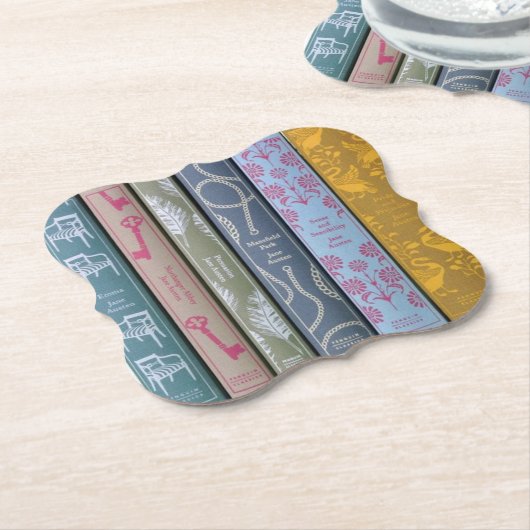 ジェーン・オースティンの紙コースターに関する小説 ペーパーコースター (アングル)