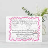 ジェーン・オースティンの結婚式招待状 招待状 (スタンド正面)