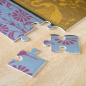 ジェーン・オースティンの著書 ジグソーパズル (側面)