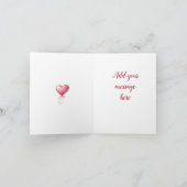 ジェーン・オースティン名言 - 愛が少なければ話せるのに カード (内部)