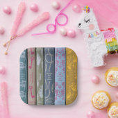 ジェーン・オースティン小説ナプキン ペーパープレート (パーティー)