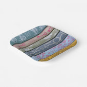 ジェーン・オースティン小説ナプキン ペーパープレート (傾斜あり)