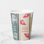 ジェーン・オースティン小説 紙コップ (左)