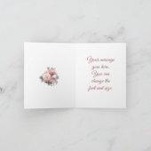 ジェーン・オースティン引用文グリーティングカード カード (内部)