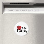 ジェーン・オースティン私はダーシー氏が大好き マグネット (インサイチュ (食洗機))