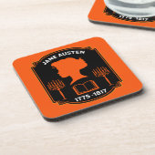 ジェーン・オースティン・イングリッシュ小説家 コースター (左側)