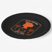 ジェーン・オースティン・イングリッシュ小説家 ペーパープレート (アングル)