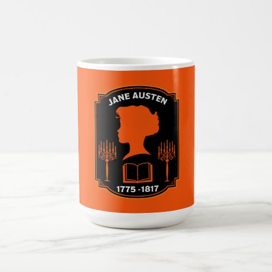 ジェーン・オースティン・イングリッシュ小説家 モーフィングマグカップ (中央)