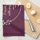 ジェーン・オースティン『エマ』名言II - かわいいスタイル キッチンタオル (四つ折り)