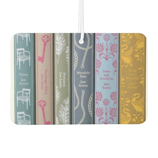 ジェーン・オースティン カーエアーフレッシュナー (正面)