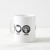 ジェーン・オースティン コーヒーマグカップ (正面左)
