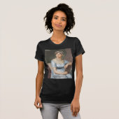 ジェーン・オースティン 友情/愛/癒し 愛の引用ギフト Tシャツ (正面フル)