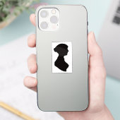 ジェーン・オースティン ailhouwrrw シール (スマートフォン)
