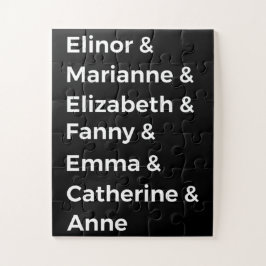 ジェーン·オーステンのヒロインI ジグソーパズル