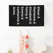 ジェーン·オーステンのヒロインI 横断幕 (インサイチュ)