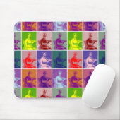ジェーン・オーステンポップ・アートのアートカラフル マウスパッド (マウス)