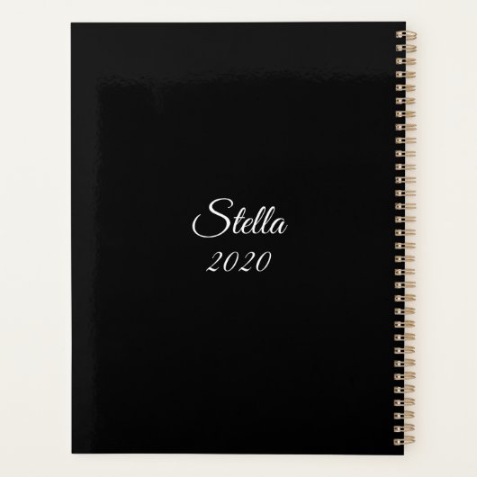 ジェーン・オーステン引用文の本好きの作家 プランナー手帳 (裏面)