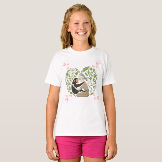 ジェーン・グドール Tシャツ (正面フル)